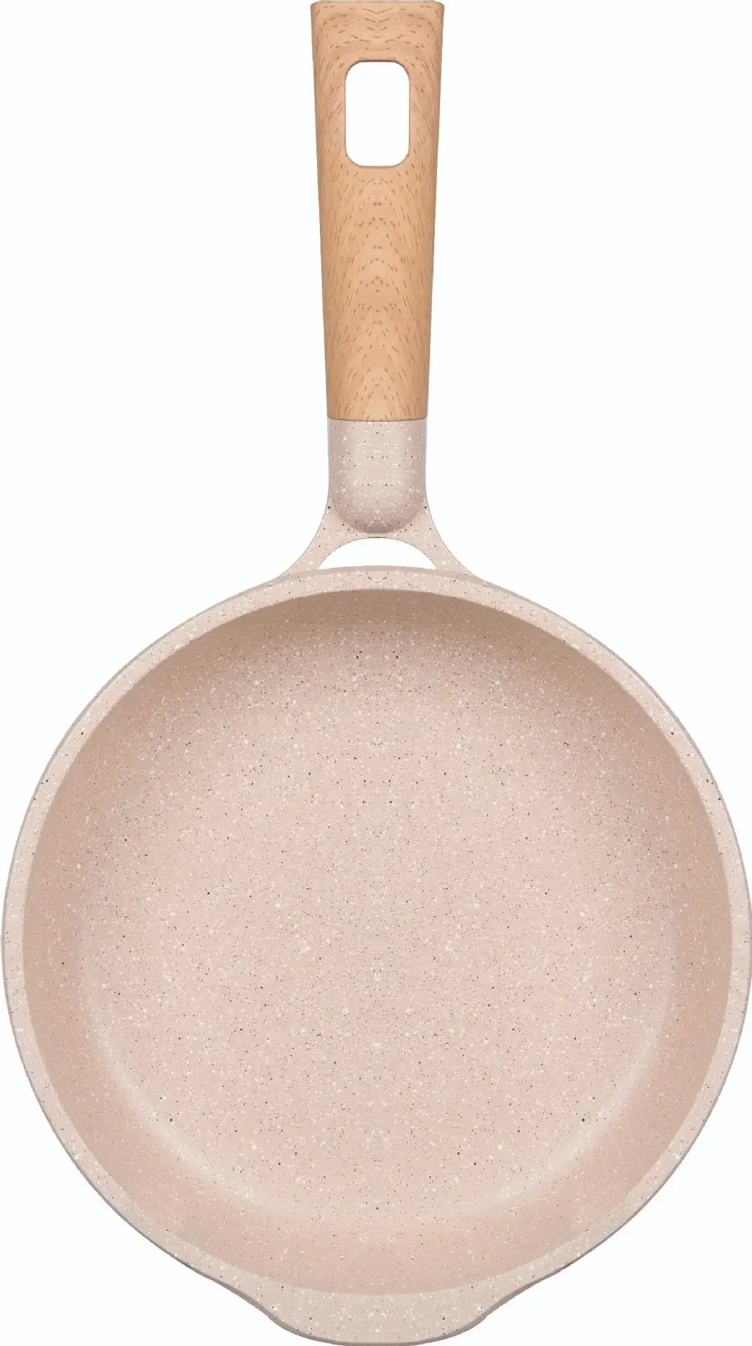 Stone Non-Stick Cooking Pan, Household Saucepan, Induction and Gas Compatible, Healthy Cookware, Stylish Pot