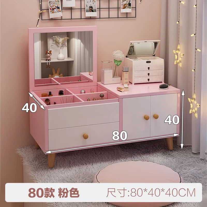 Pink Bedroom Dresser Storage Drawers Led Mirror Bedroom Dressers Wide Modern Nightstand Wardrobe Dresser
