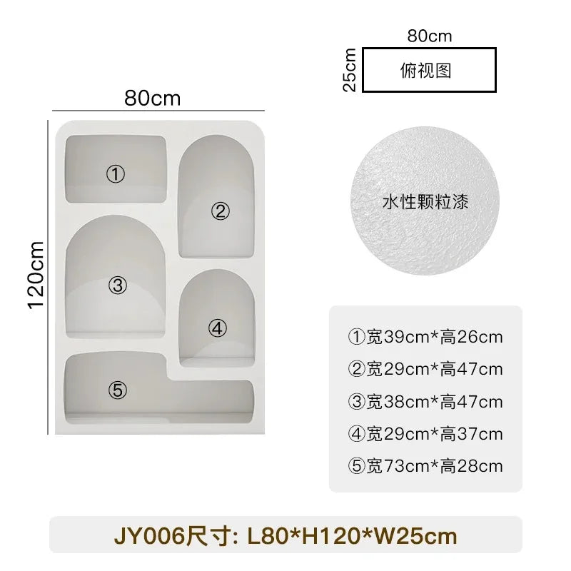 Lattice Arched Cabinets, Display Cases