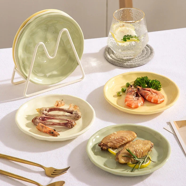 Luxury Ceramic Snack Plate