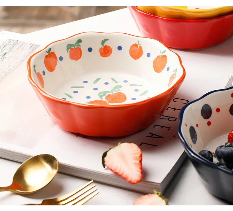 Cute Cartoon Fruit Tableware