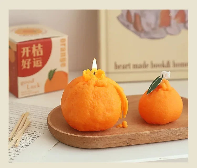 Tangerine Scented Candle Souvenir