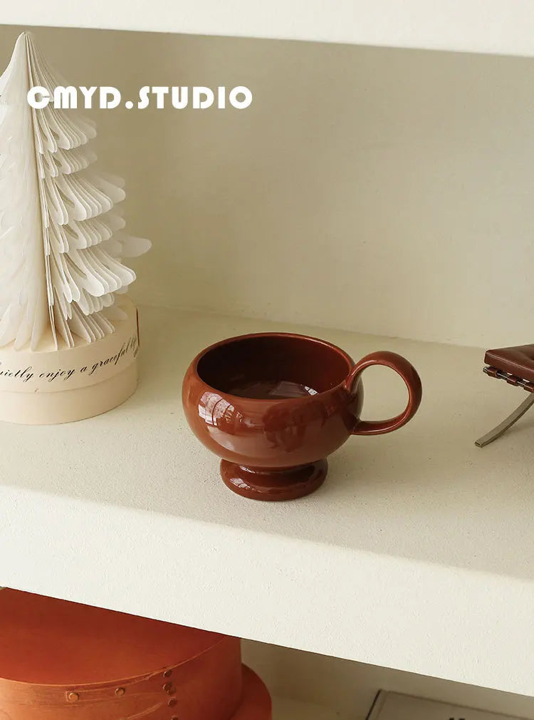 French Retro Ceramic Mug