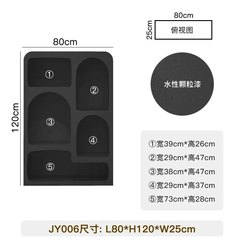 Lattice Arched Cabinets, Display Cases