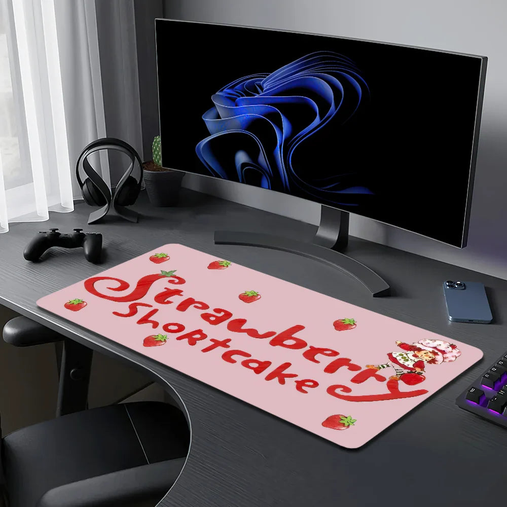 Strawberry Shortcake Mousepads Non-slip Lockedge Office Student Gaming Thickened Large Writing Pad Cartoon Cushion Mouse Pad