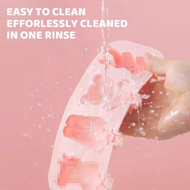 Popsicles Molds Cute Shapes Silicone Mini Popsicle Molds BPA Free Reusable Ice Cream Mold Popsicle Maker Homemade Set