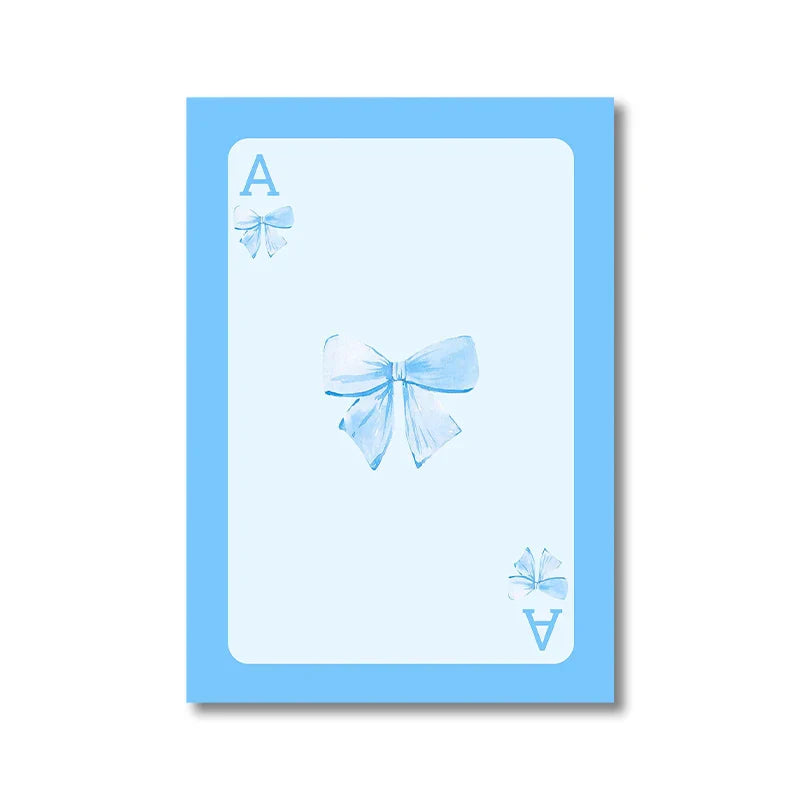 Trendy Bows Poster Wall Art Set of 3 Preppy Posters - Watercolor Prints