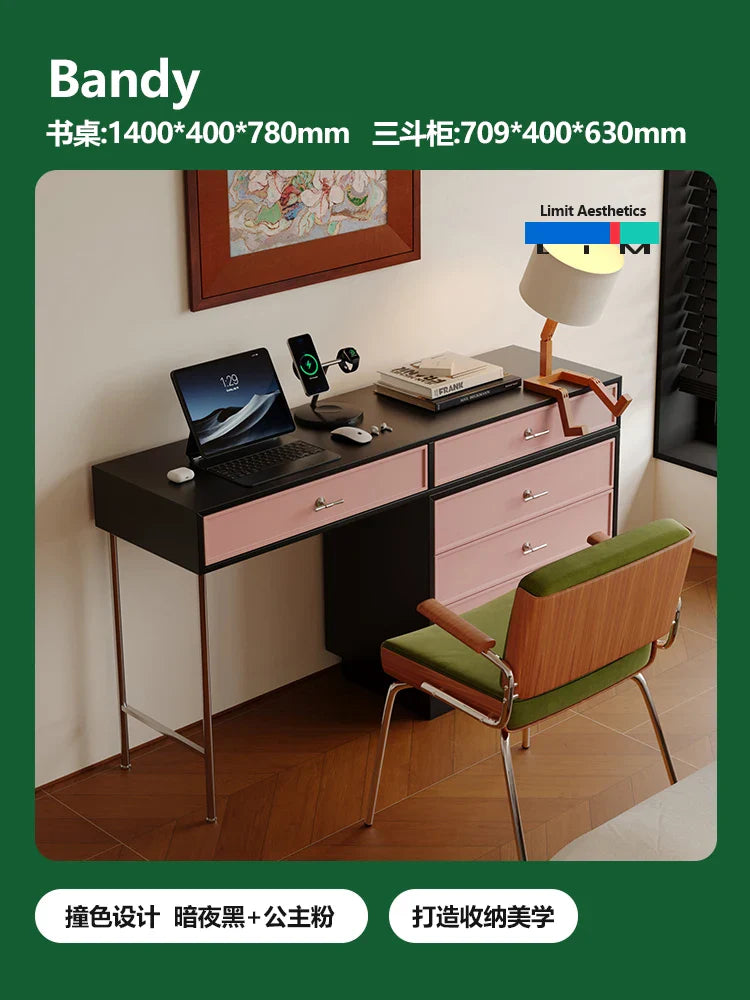 Vanity Bedroom Table Cosmetics Garden Desk Storage Dressing Table Chair Jewelry Living Room Home Furniture