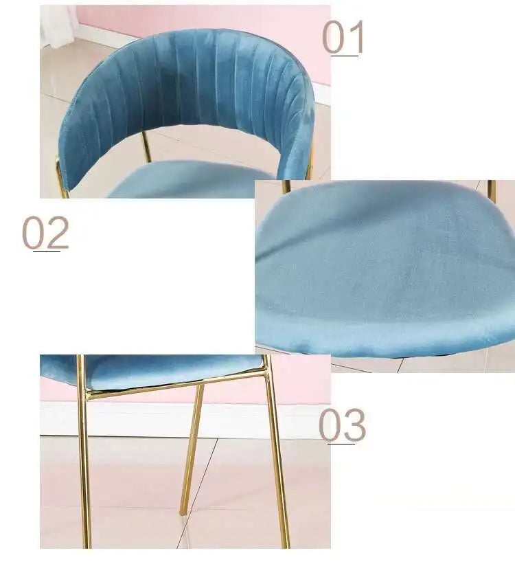 Dining Chairs Back Armchair