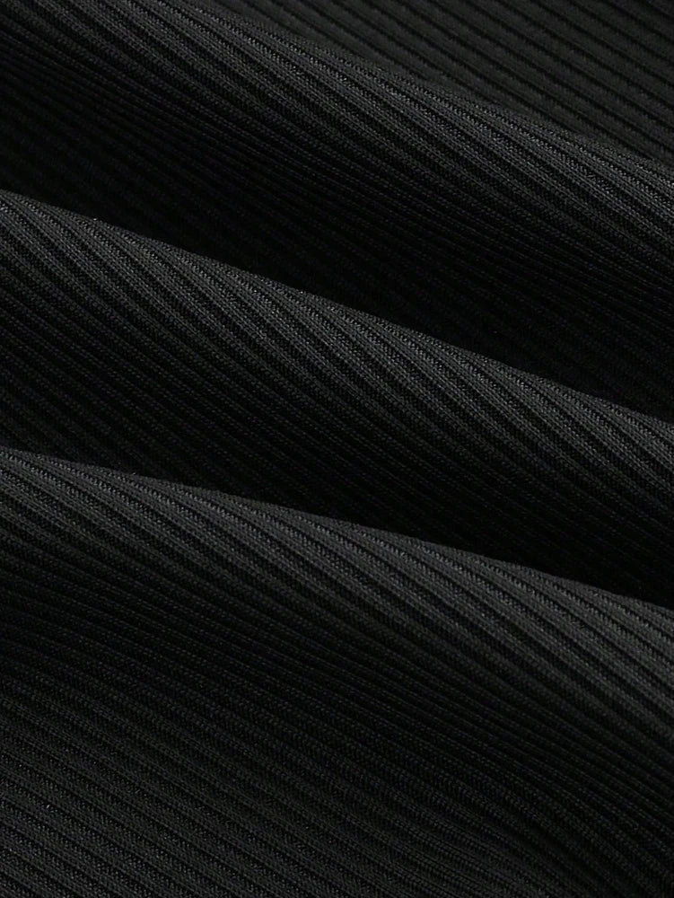 Plus Size Women's Elegant Contrast Bow Tie Long Sleeve A-Line Office Work Shirt Business