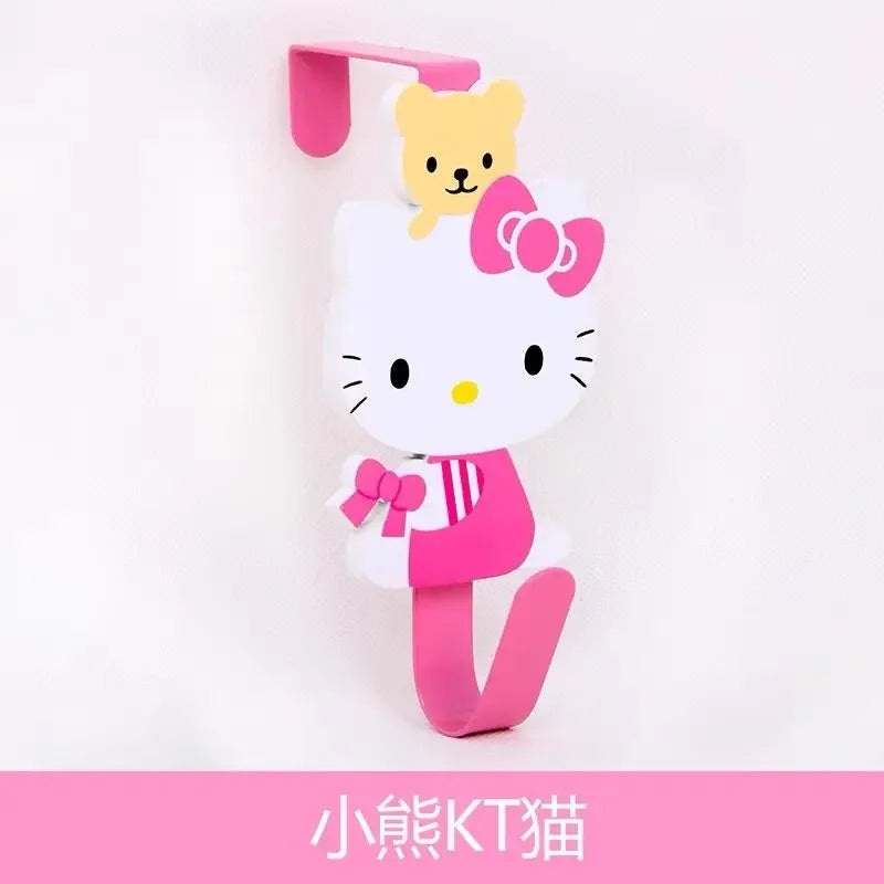 Hello Kitty Kawaii Storage Hook Organizer Rack