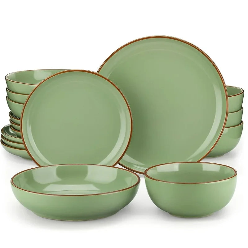 Stoneware 16-Piece Finnerware Set