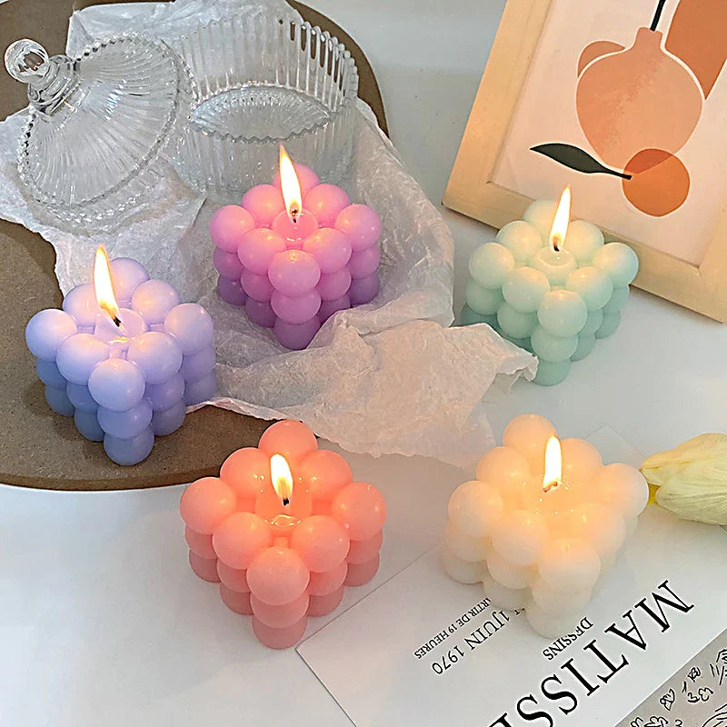 Smokeless Aesthetic Candle Scented Candles Decoration