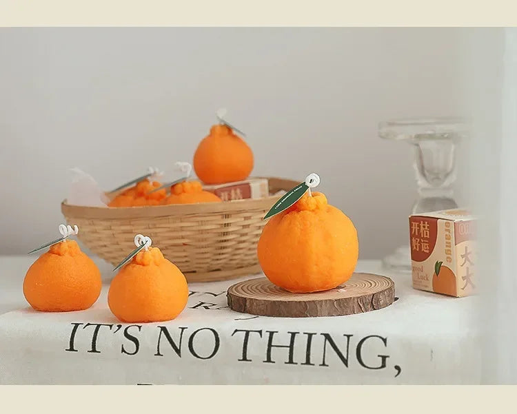 Tangerine Scented Candle Souvenir