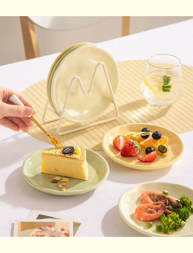 Luxury Ceramic Snack Plate