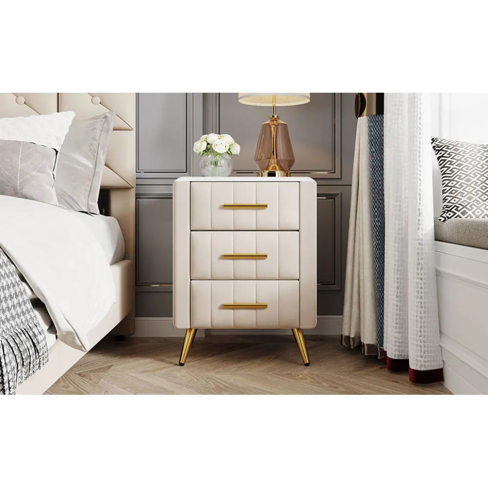 Pink 2 Pieces Bedroom Sets Queen Size Upholstered Bed Frame, Modern Corduroy Storage Ottoman