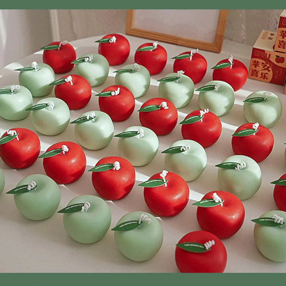 Simulation Design Apple Scented Candles