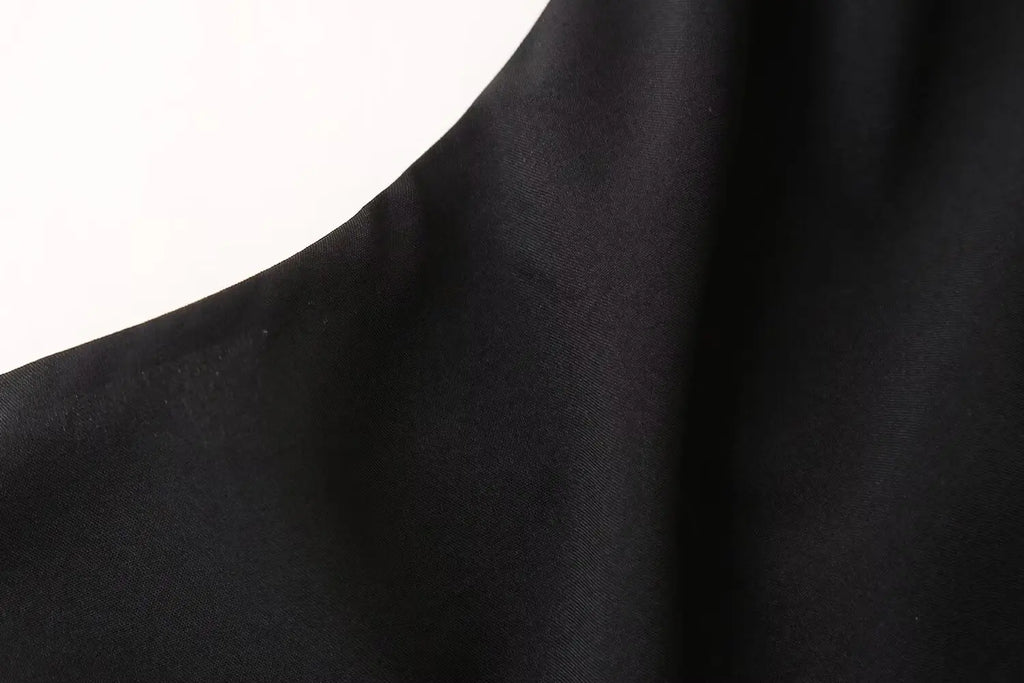 Halter Backless Tops Woman Tanks Camis Asymmetric Off Shoulder Long Top and Pants