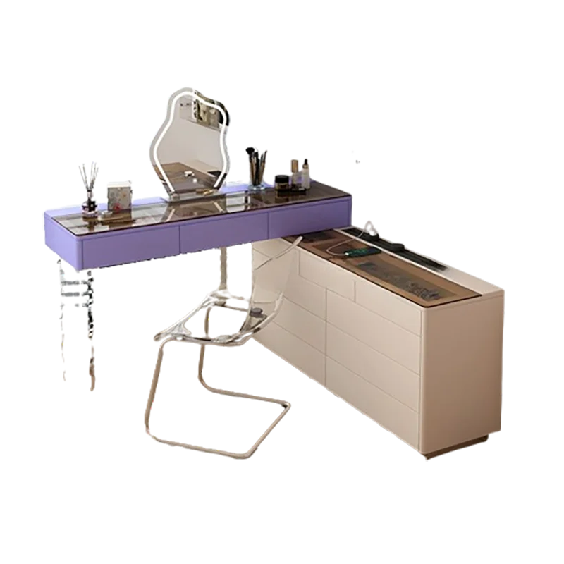 Luxury Drawers Vanity Tables Storage Nordic Cabinet Dressers Makeup Desk Drawers