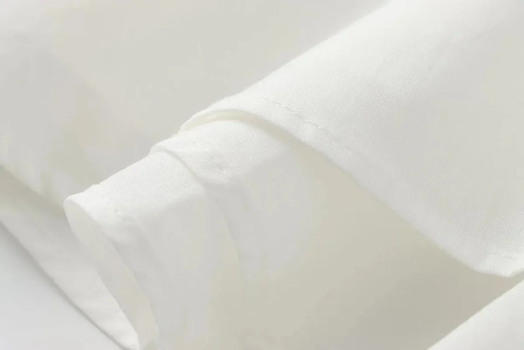 White Smocked Strappy Camisole Women's Sexy Sleeveless Ruffle Slim Bra Solid Color Streetwear Y2k Women's Tops Camisole