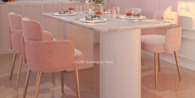 Pink Velvet Relaxing Chair Arm Single Furniture