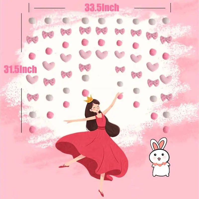 Pink Cute Bow Short Curtain Thread Partition Hanging Window Decor  Doorway Curtains