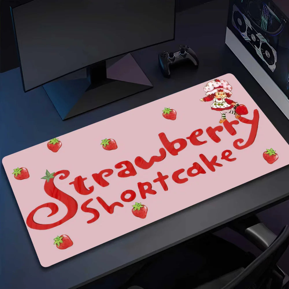 Strawberry Shortcake Mousepads Non-slip Lockedge Office Student Gaming Thickened Large Writing Pad Cartoon Cushion Mouse Pad