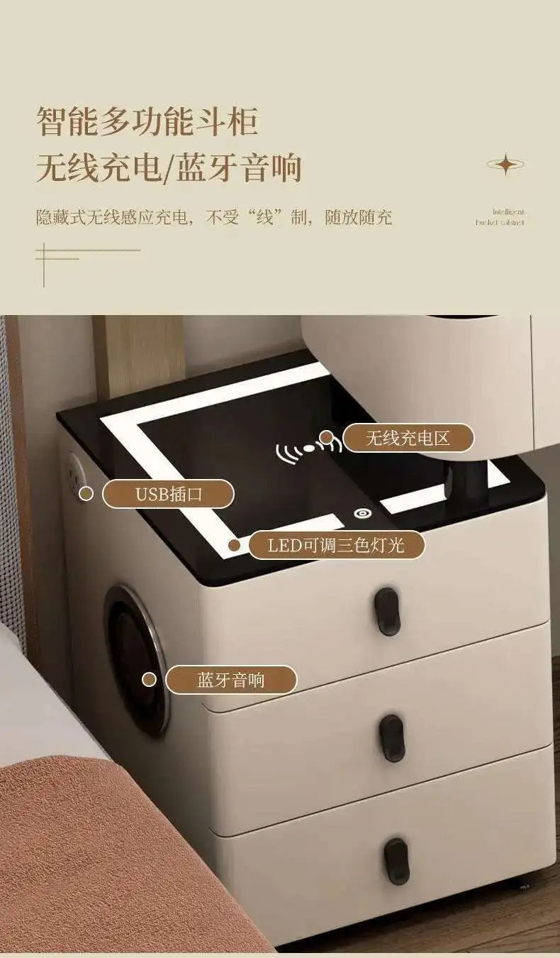 Luxury Shelf Cosmetics Makeup Dressing Table Bedroom Storage Drawers Vanity Table Modern