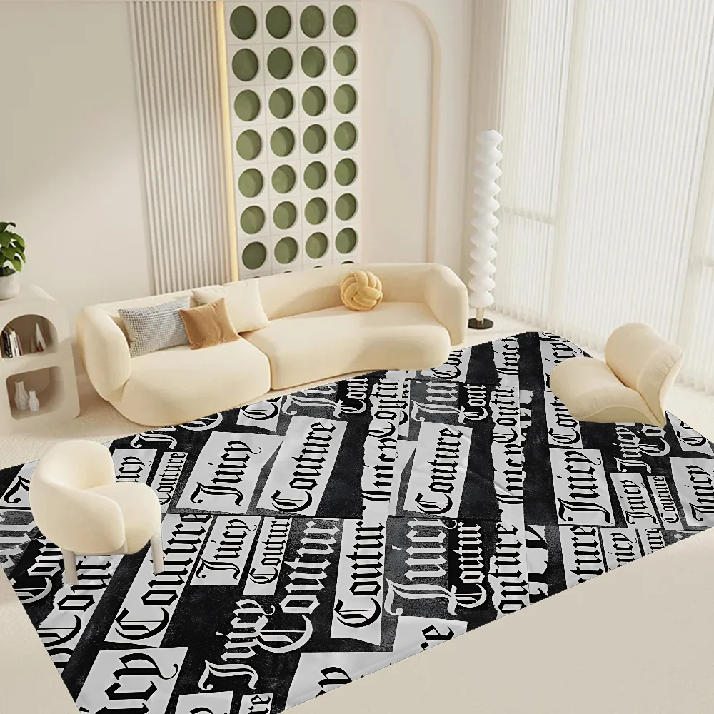 Fashion Juicy Cool Couture Floor Mat Style Soft Bedroom Floor House Laundry Room Mat Anti-skid Bedside Area Rugs