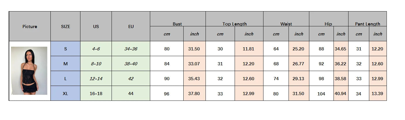 Women 2 Piece Set Lace Outfit Y2k Fairy Coquette Tie-up Backless Crop Tops Low Rise Mini Skirt