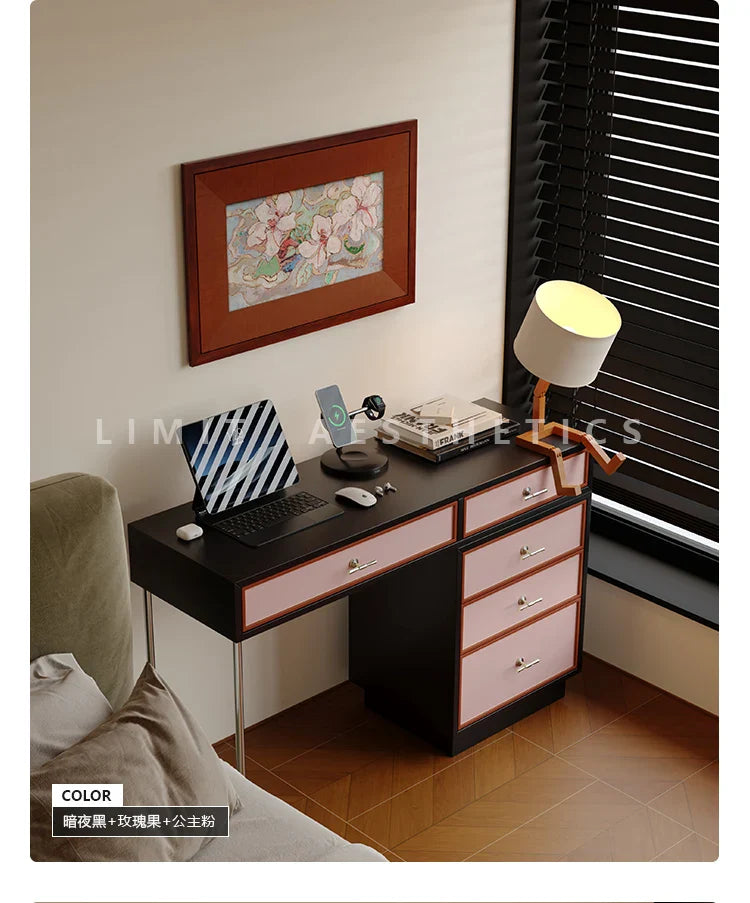 Vanity Bedroom Table Cosmetics Garden Desk Storage Dressing Table Chair Jewelry Living Room Home Furniture