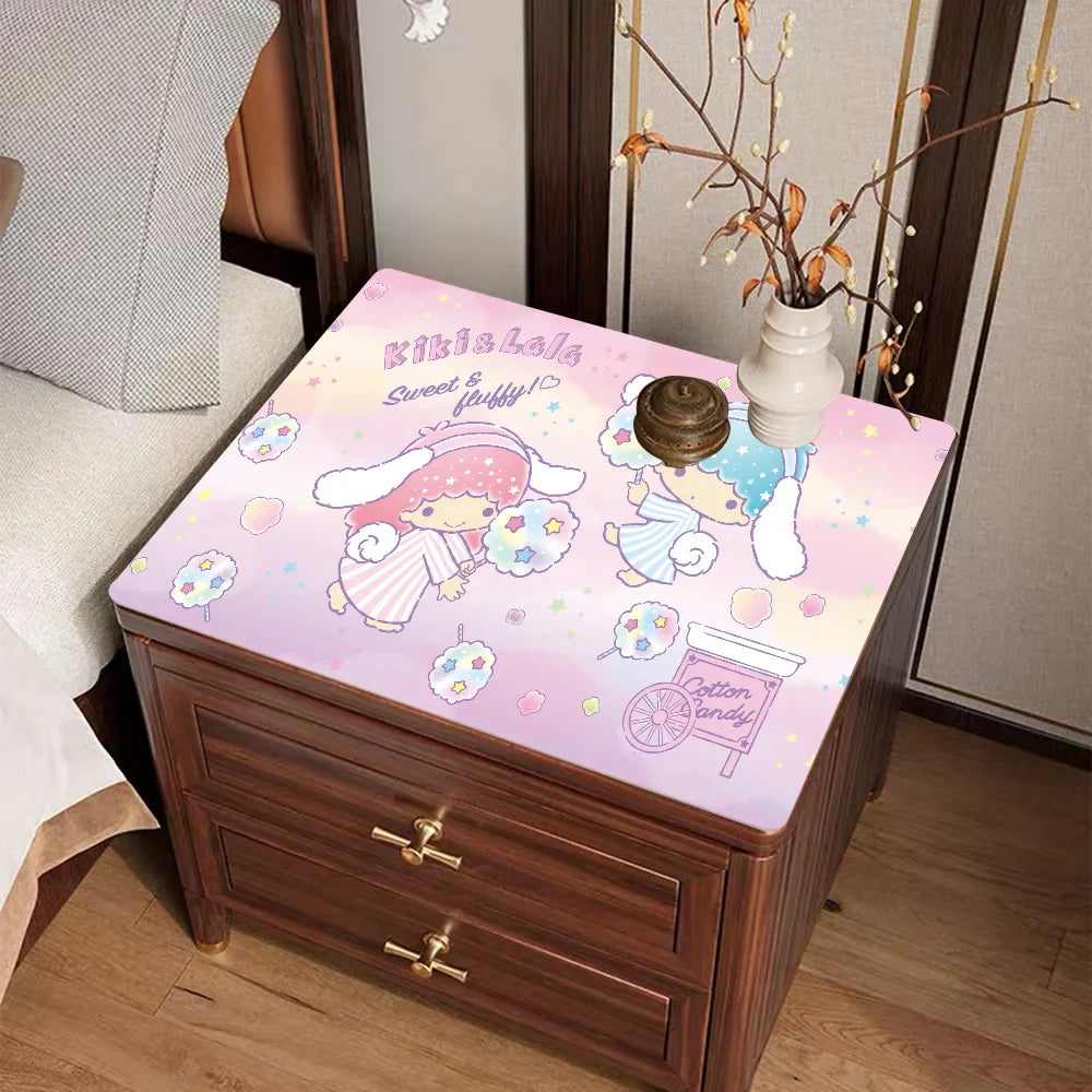 Little Twin Stars Printed Dish Drying Mat Super Absorbent Drain Pad Tableware Quick Dry Rug Kitchen Dinnerware Placemat