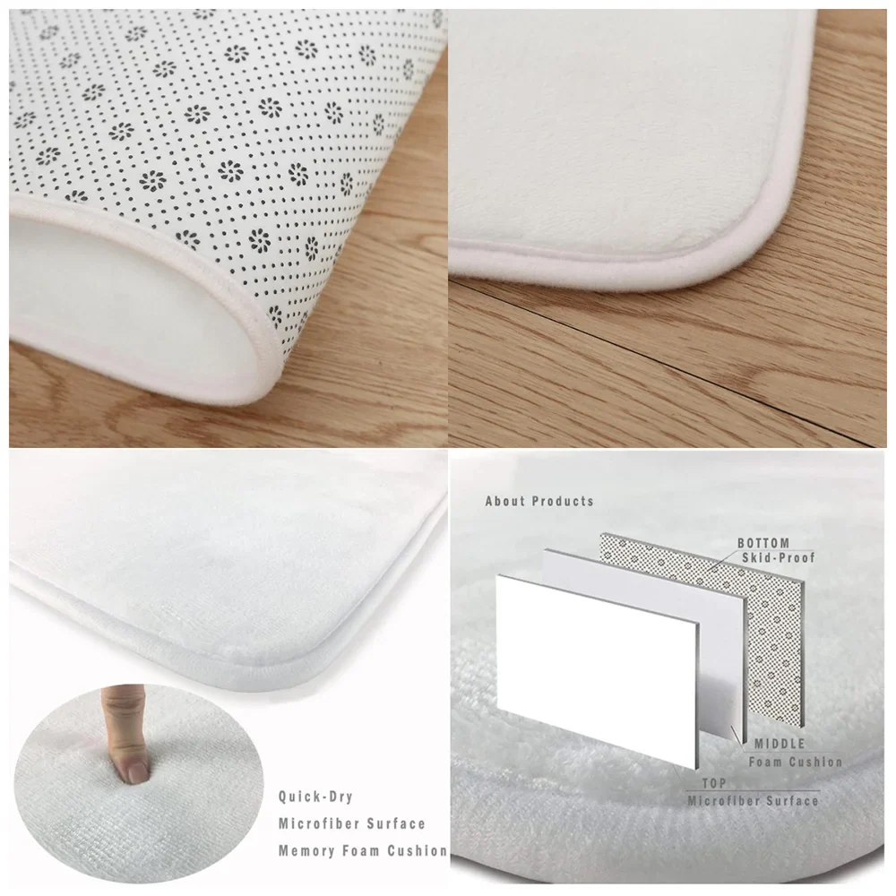 Fashion Juicy Cool Couture Floor Mat Style Soft Bedroom Floor House Laundry Room Mat Anti-skid Bedside Area Rugs