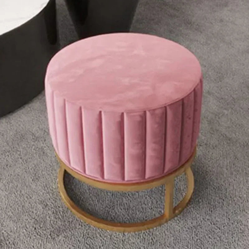Ottomans Minimalist Shoe Portable Stools Cafe Viila Vanity Stool Home Furniture Portable Stool