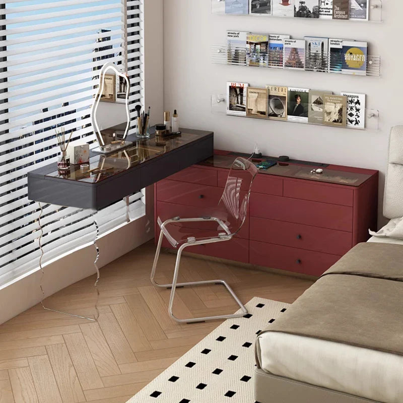 Luxury Drawers Vanity Tables Storage Nordic Cabinet Dressers Makeup Desk Drawers