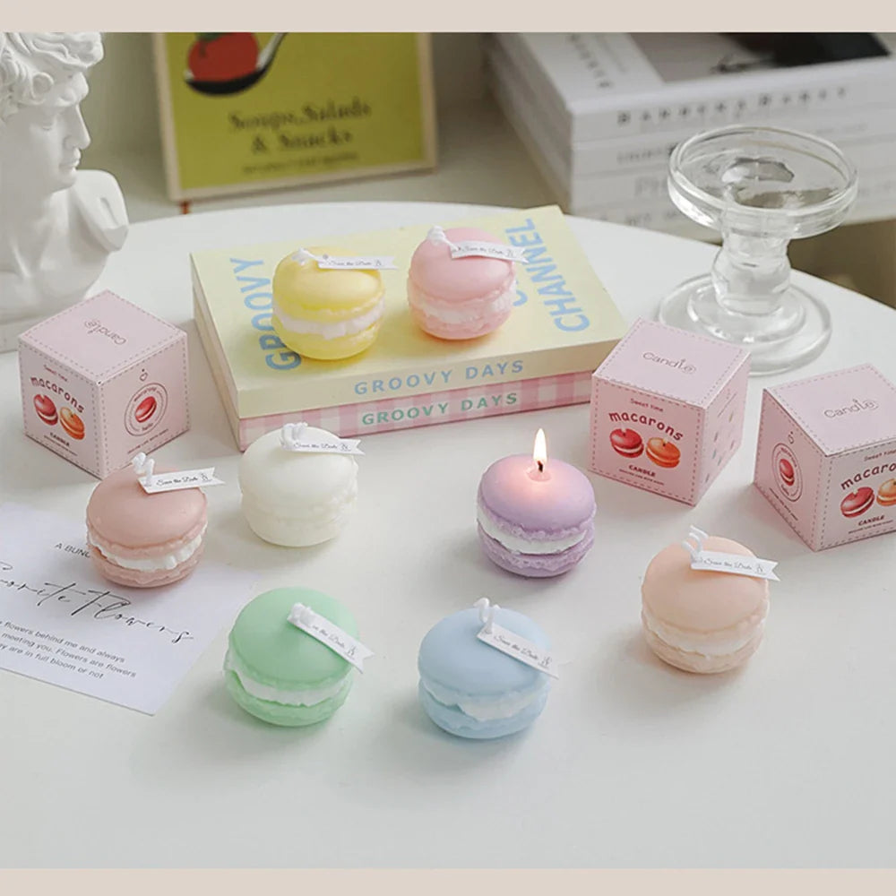Macaroon Aromatherapy Perfume Fragrance Scented Candle