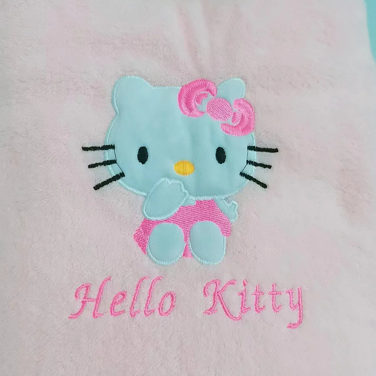 Sanrio Hello-kitty Anime Body Bath Towel Black Beauty Melody Soft Face Hand Microfiber Towel Fitness Sports Spa Bathrobe