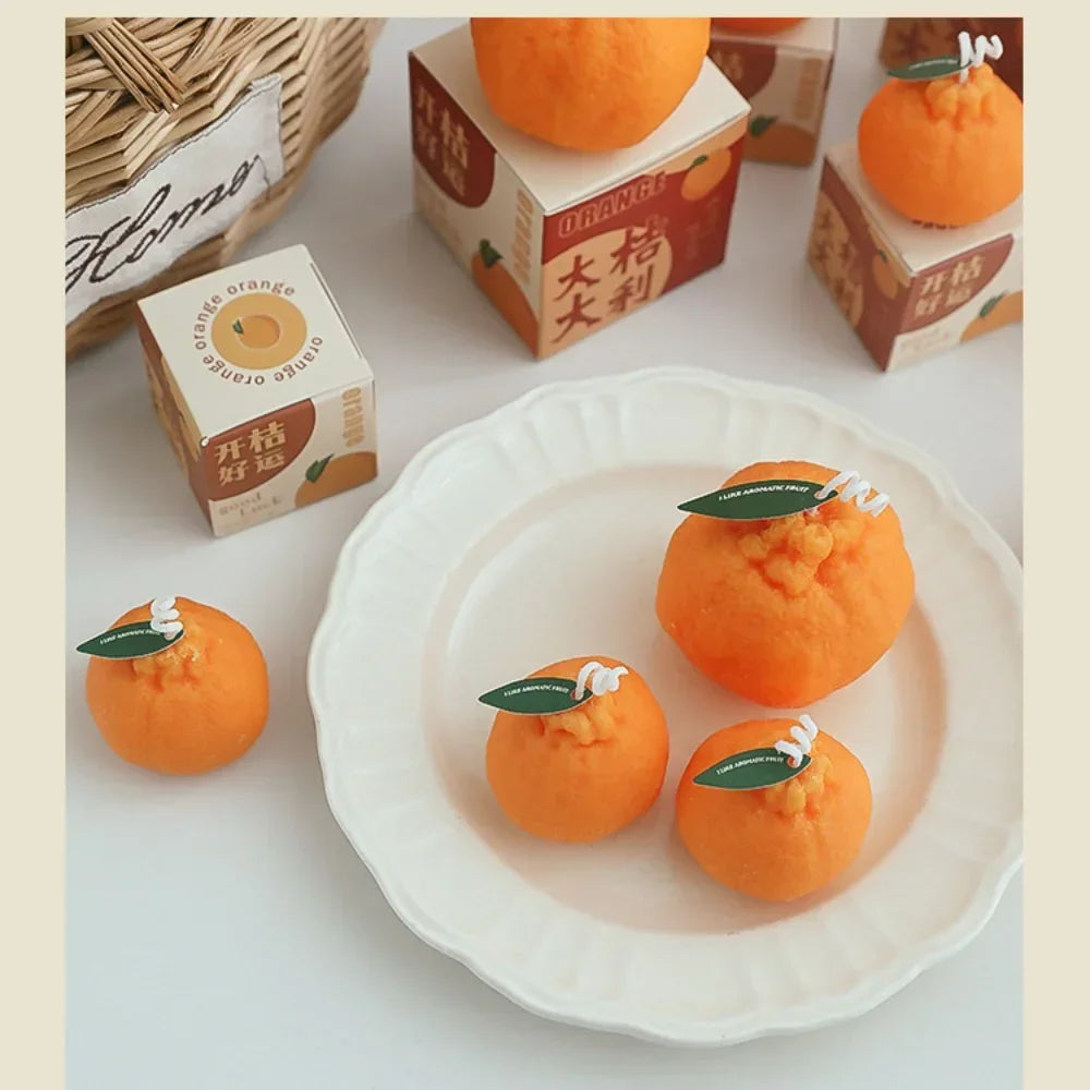 Tangerine Scented Candle Souvenir