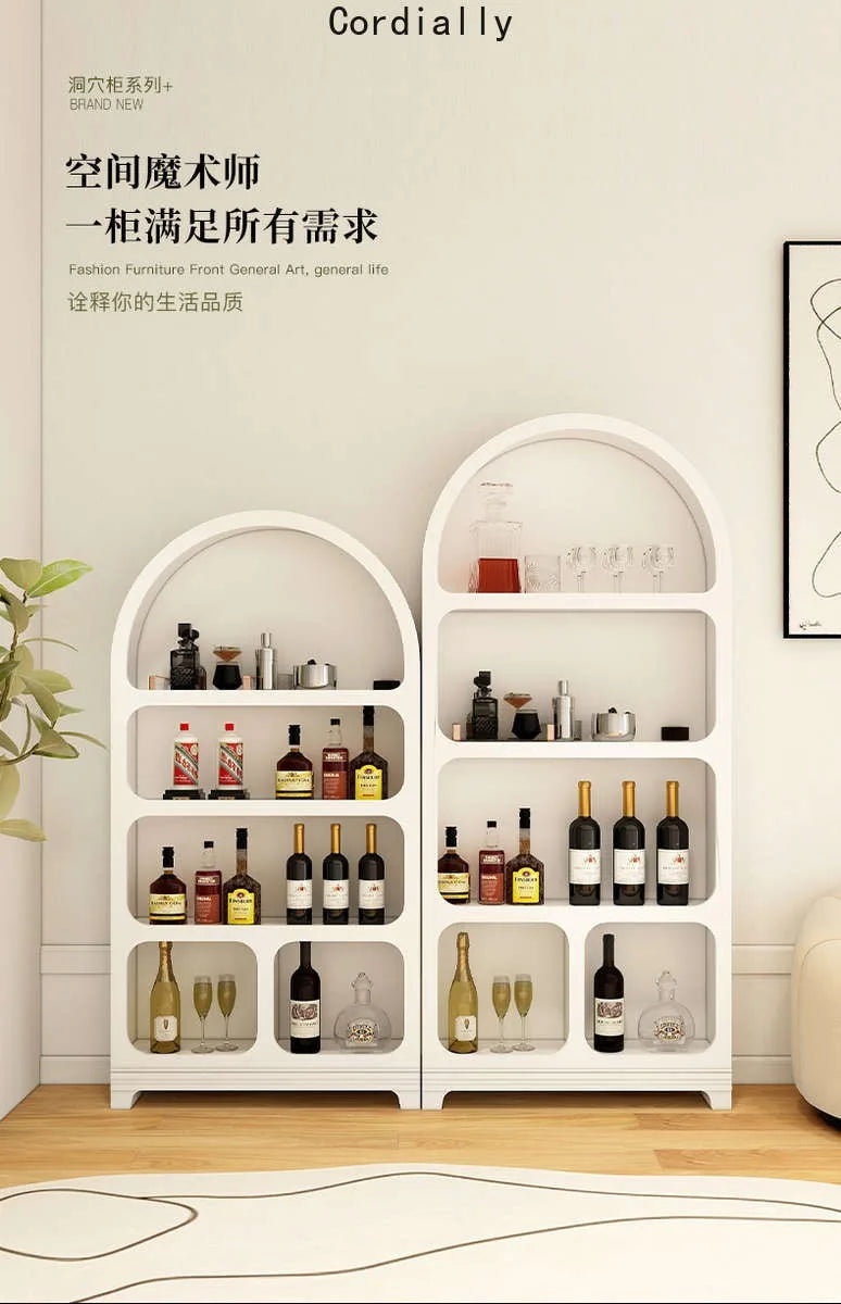 Lattice Arched Cabinets, Display Cases