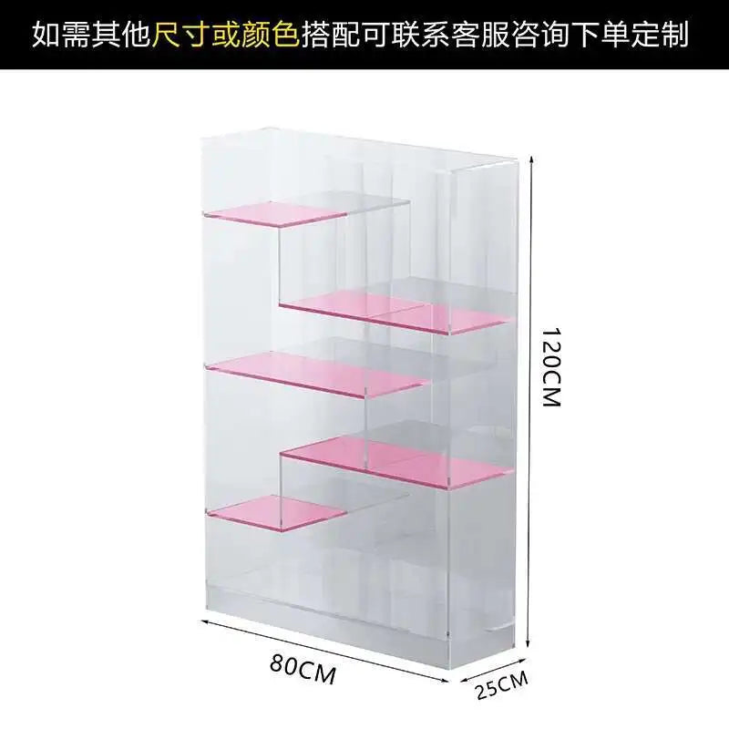 Multifunctional Bookcase Storage Shelves Modern Bookshelf Book Rack