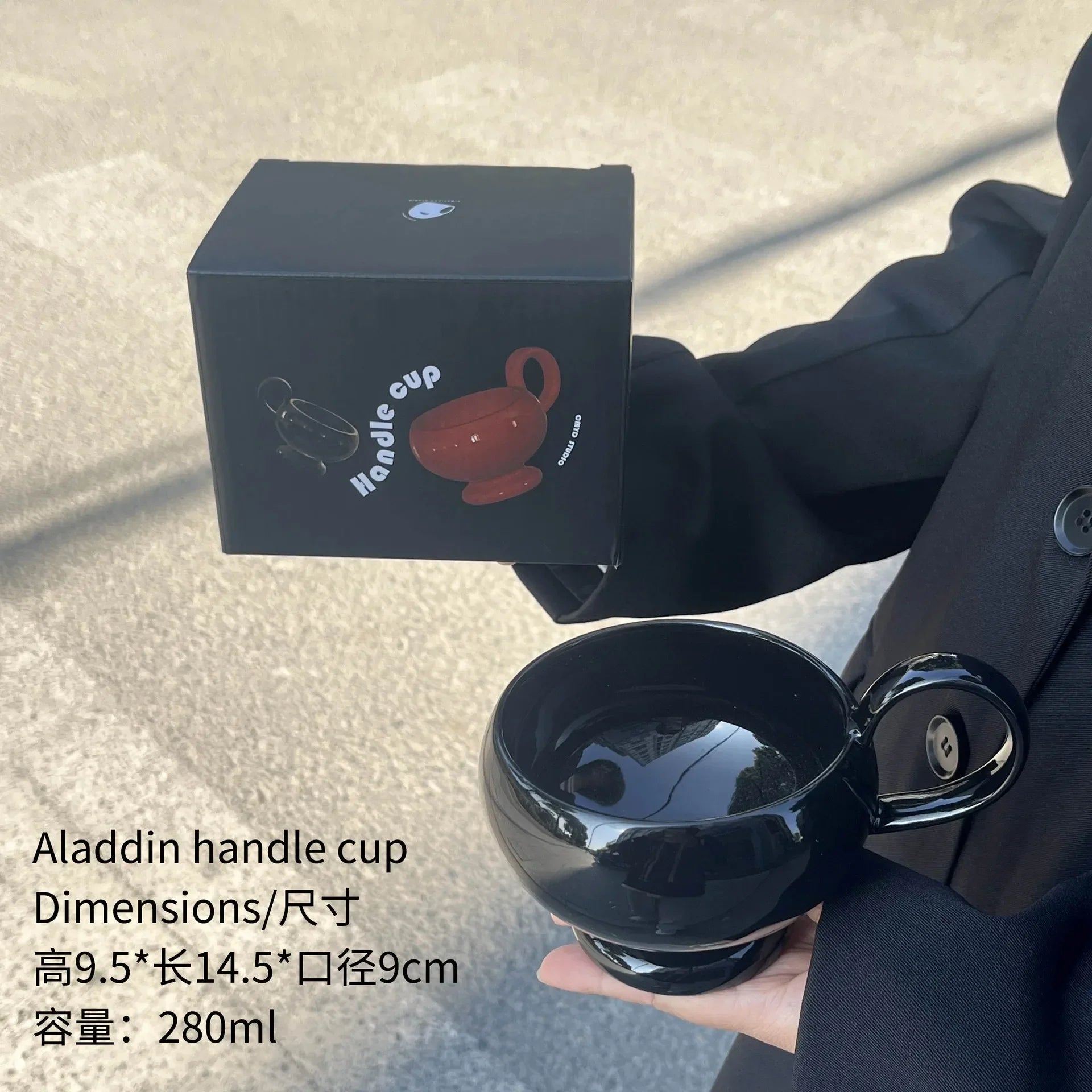 French Retro Ceramic Mug