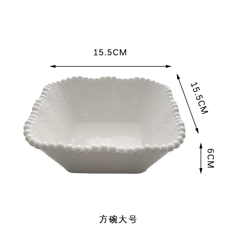Ceramic Pearl Plate