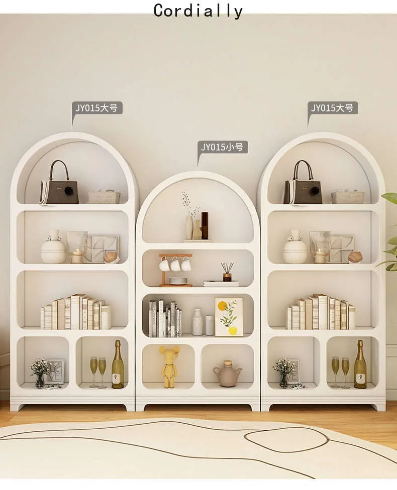 Lattice Arched Cabinets, Display Cases
