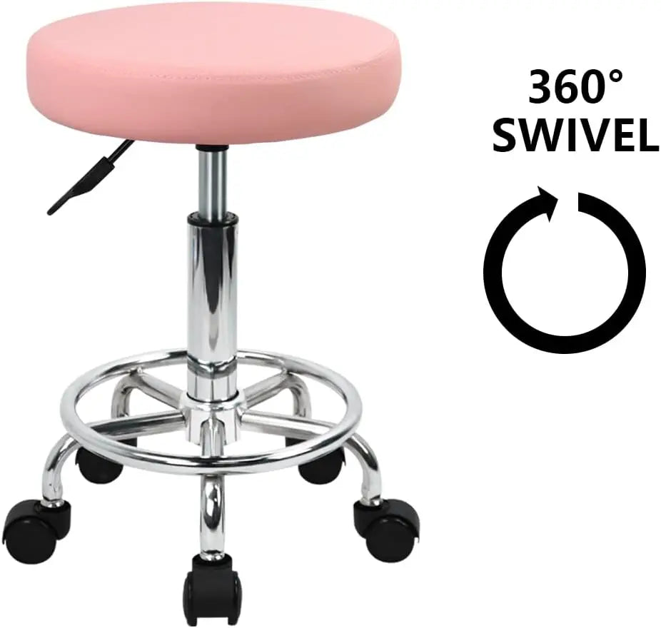 Foot Rest Swivel Height Adjustment Stools