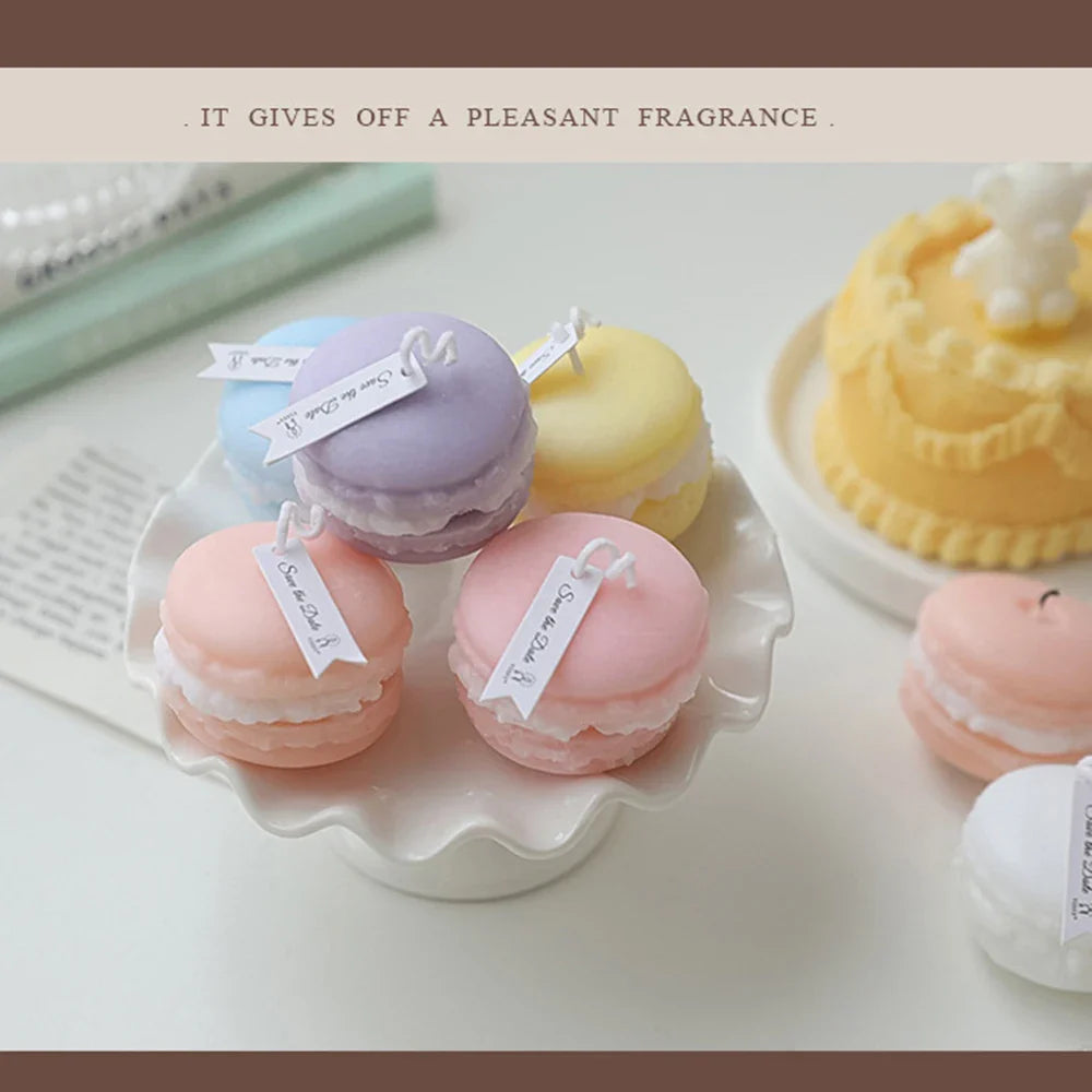 Macaroon Aromatherapy Perfume Fragrance Scented Candle
