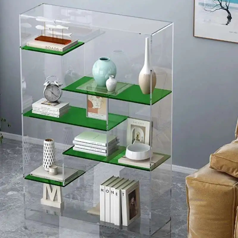 Multifunctional Bookcase Storage Shelves Modern Bookshelf Book Rack