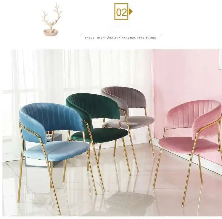 Dining Chairs Back Armchair