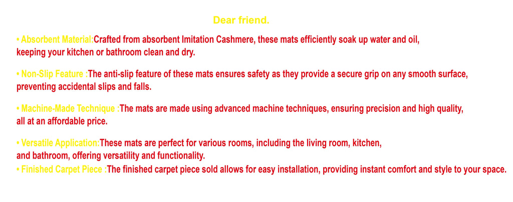 Daisy Pattern Bedroom Flannel Carpet Non-Slip Laundry Room Bedroom Kitchen Entryway Home Decoration