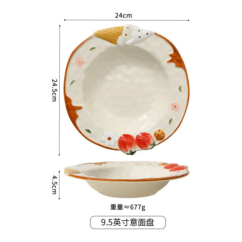 Cute Strawberry Bowl