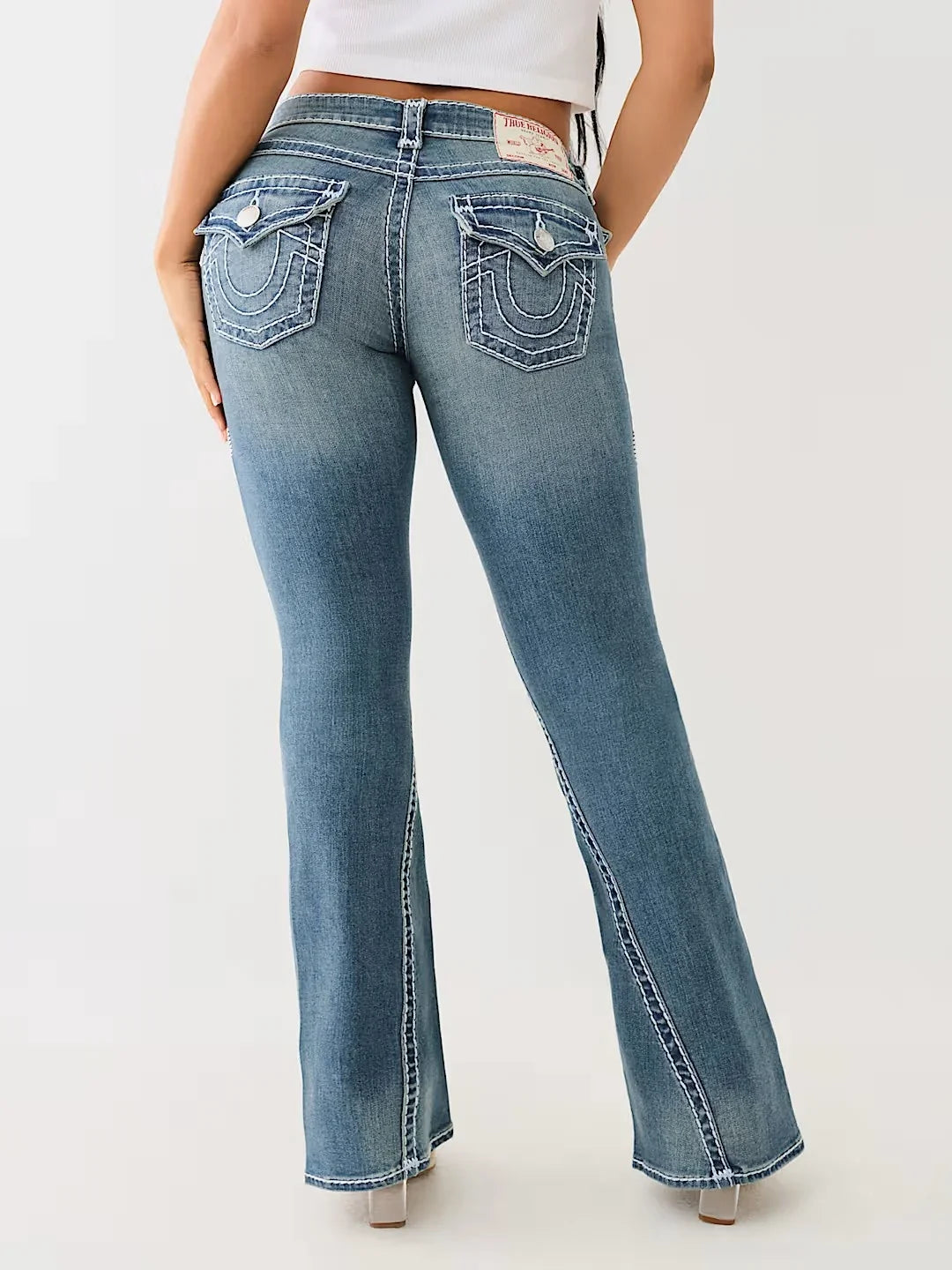 Embroidery High Waisted Jeans Woman High Street Fashion Sexy Vintage Women Jeans Casual Tight Washed Jeans